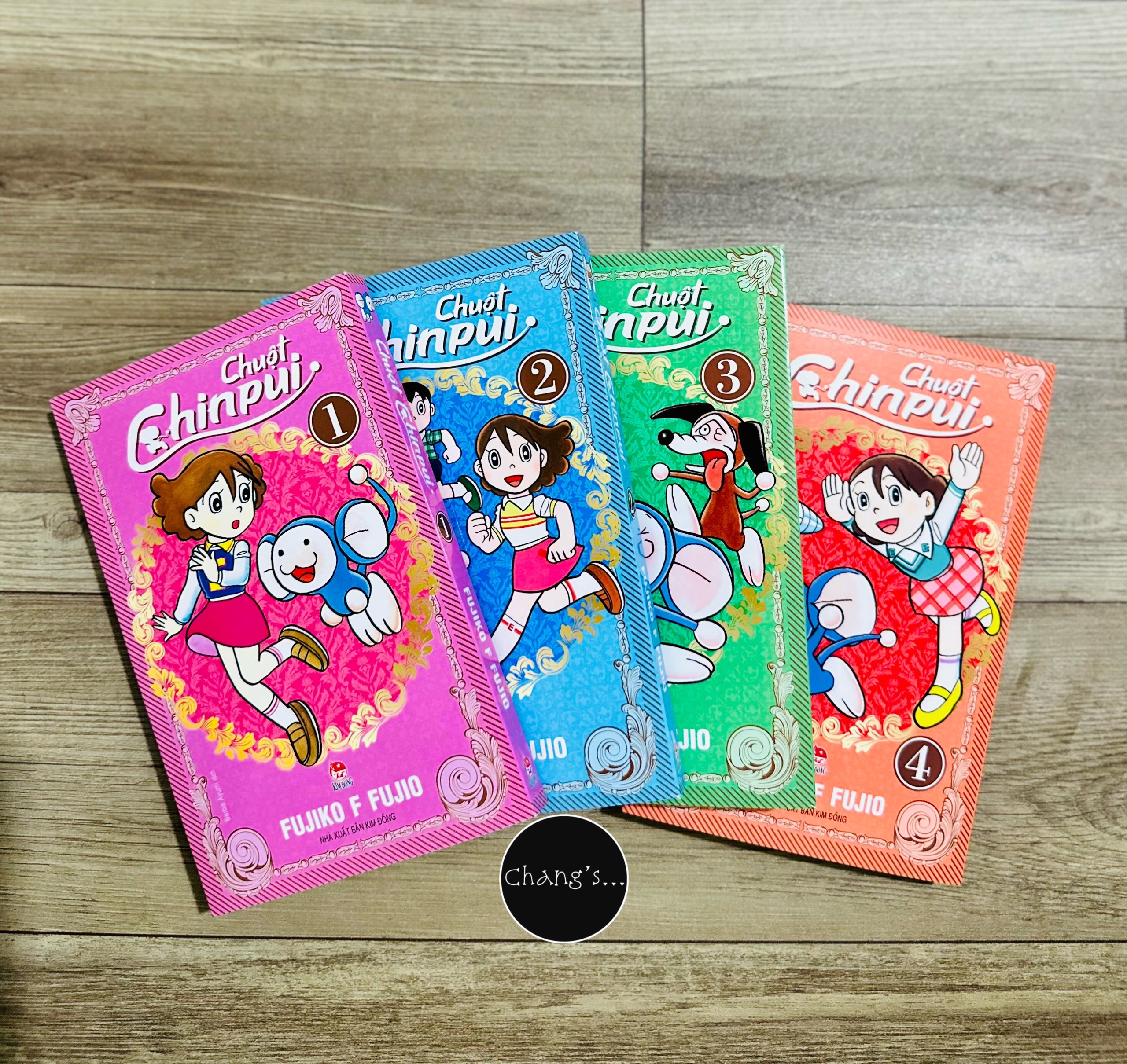 Chuột Chinpui trọn bộ 4 tập - Mới 100%