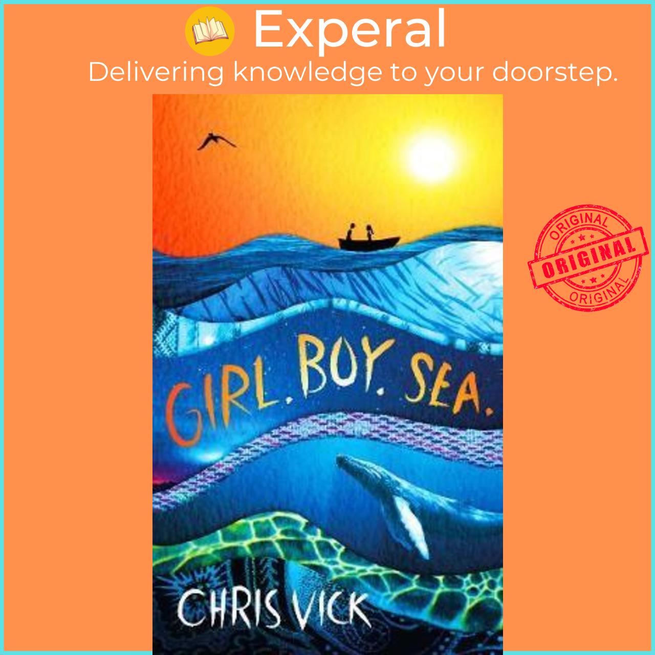 Sách - Girl. Boy. Sea. by Chris Vick (UK edition, paperback)