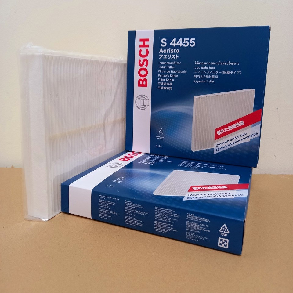 Lọc Điều Hòa Loại Tiêu Chuẩn BOSCH Ariesto S4455 Cho Xe Nissan Navara , Terra | Hibu