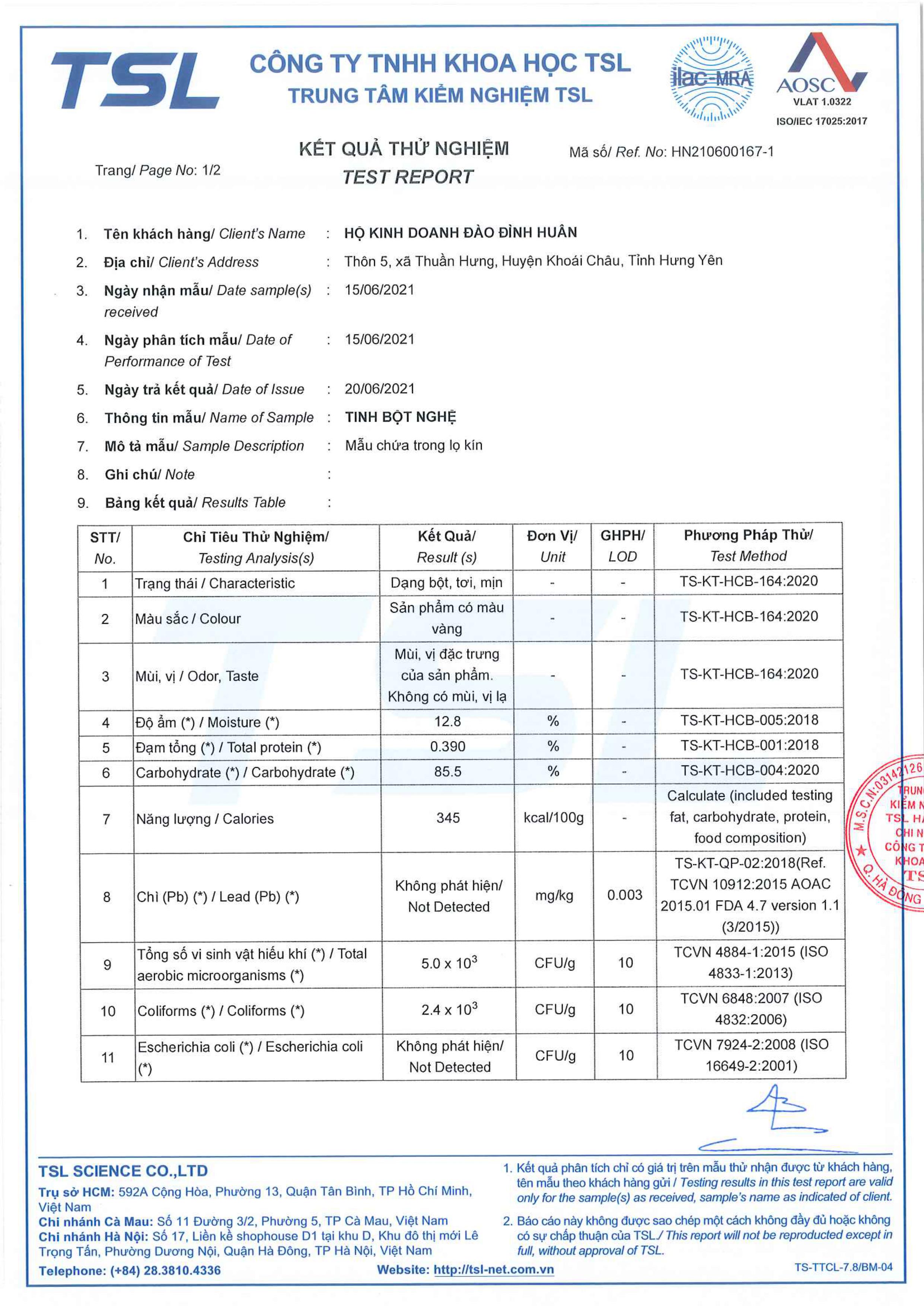 Tinh bột nghệ nguyên chất -  hữu cơ - sử dụng cho - đau dạ dày,  phụ nữ sau sinh -  HNT 100G