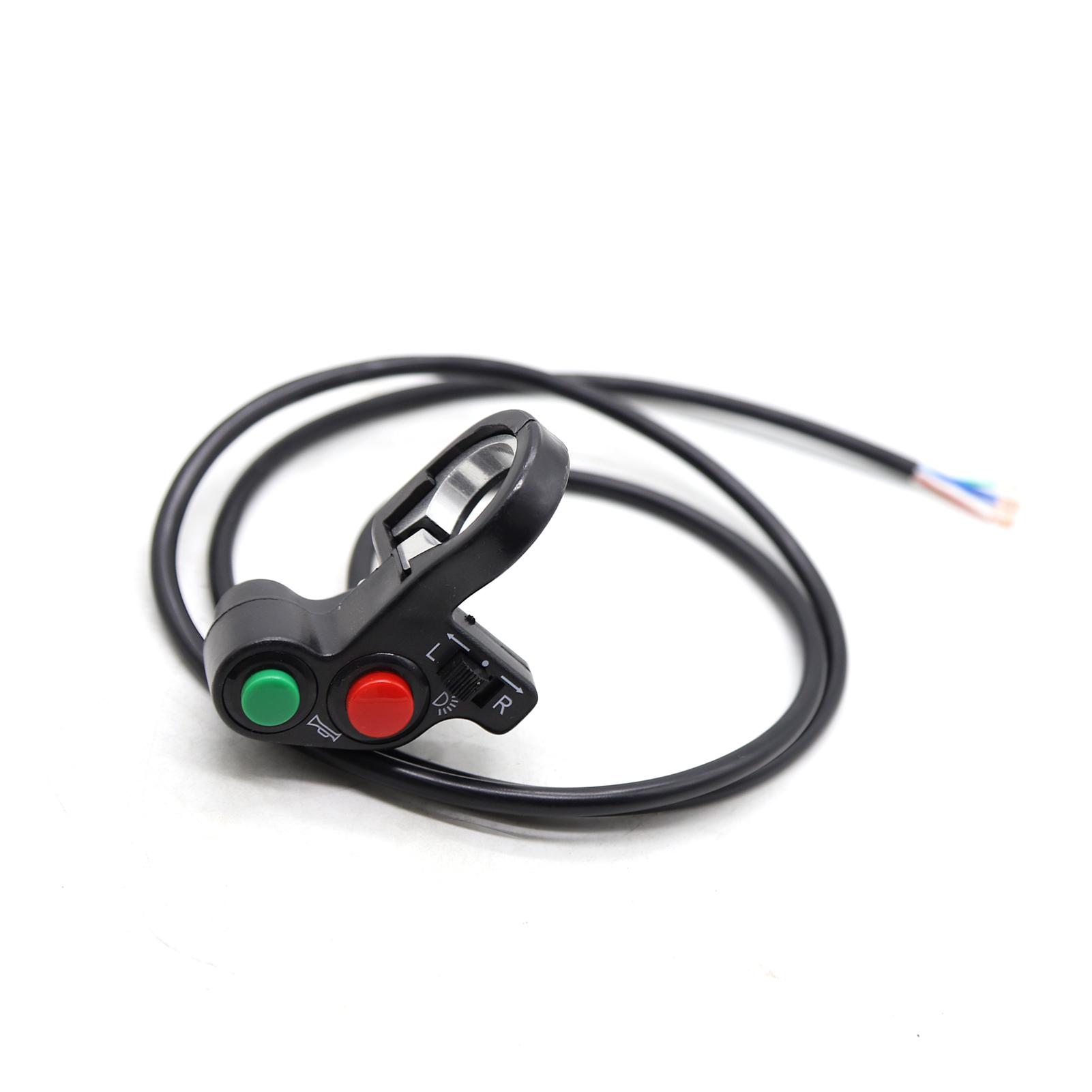 Công tắc đèn xe máy bằng nhôm cố định vòi đa năng với chức năng xi nhan đèn pha còi xe