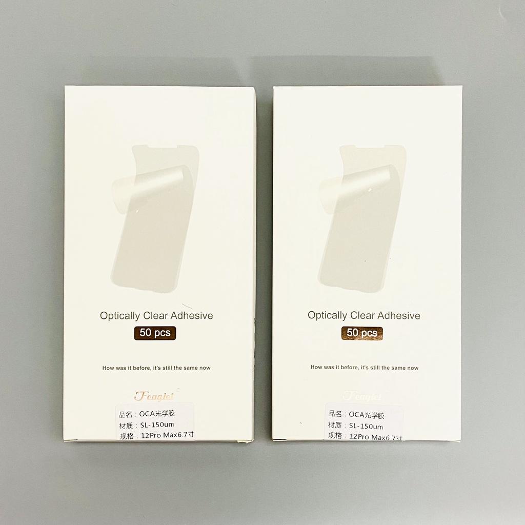 Keo Oca ép kính, ép cảm ứng dành cho iPhone 12 Pro Max zin đại bàng 150u (hộp 50c)