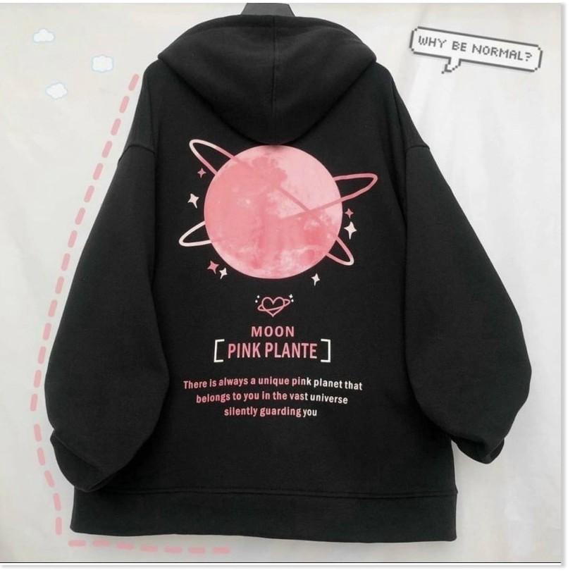 Áo khoác hoodies nỉ có mũ hoạ tiết chữ cùng logo trái tim cute phong cách hiện đại năng động, HÀN QUỐC, ca tính