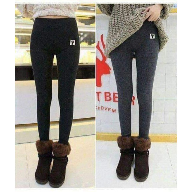 Quần legging MÈO lót lông dầy chipxinhxk