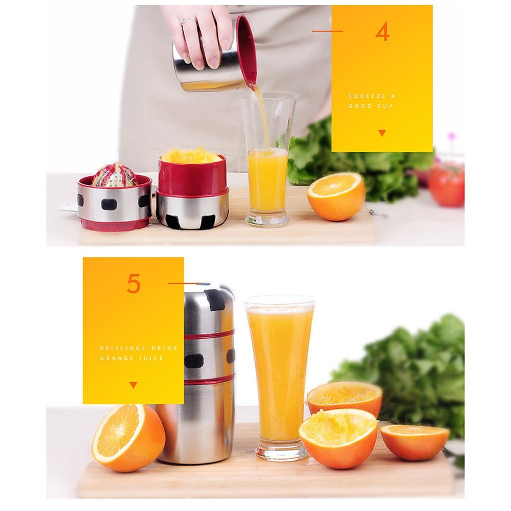 Steel Hand Squeezer Fruit Lemon Orange Squeezer Juicer Manual Press