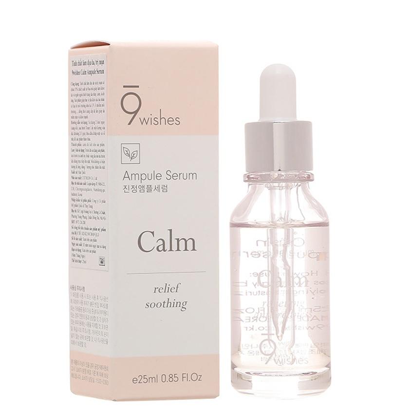 Tinh chất làm dịu da 9 Wishes Calm Ampule Serum Hàn Quốc 25ml