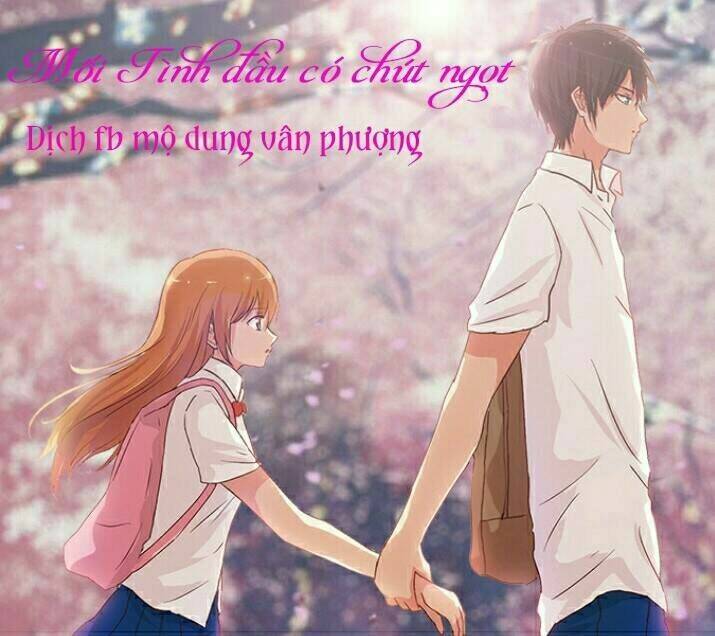 mối tình đầu có chút ngọt chapter 3 1