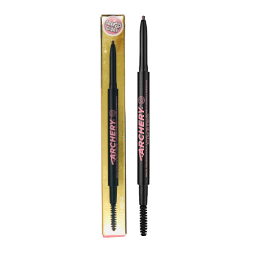 Kẻ mày Soap &amp; Glory Archery 2-in-1 Brow Filling Pencil &amp; Brush - Brown 0.1g