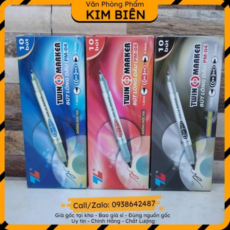 ️sỉ vpp,sẵn hàng️ Bút lông dầu Thiiên Long ghi CD - PM04 - VPP Kim Biên