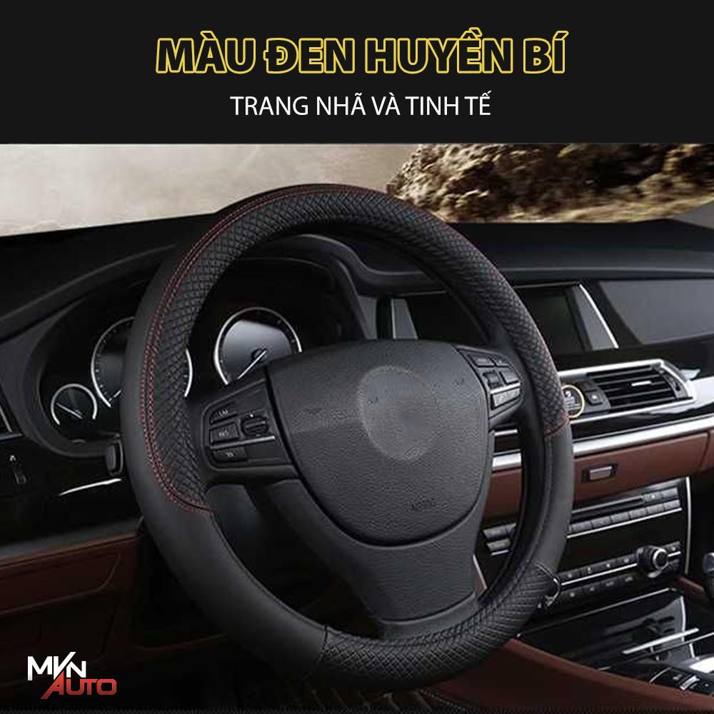 Bọc Vô Lăng Da Cao Cấp – Bọc Chống Trượt Khi Đánh Lái