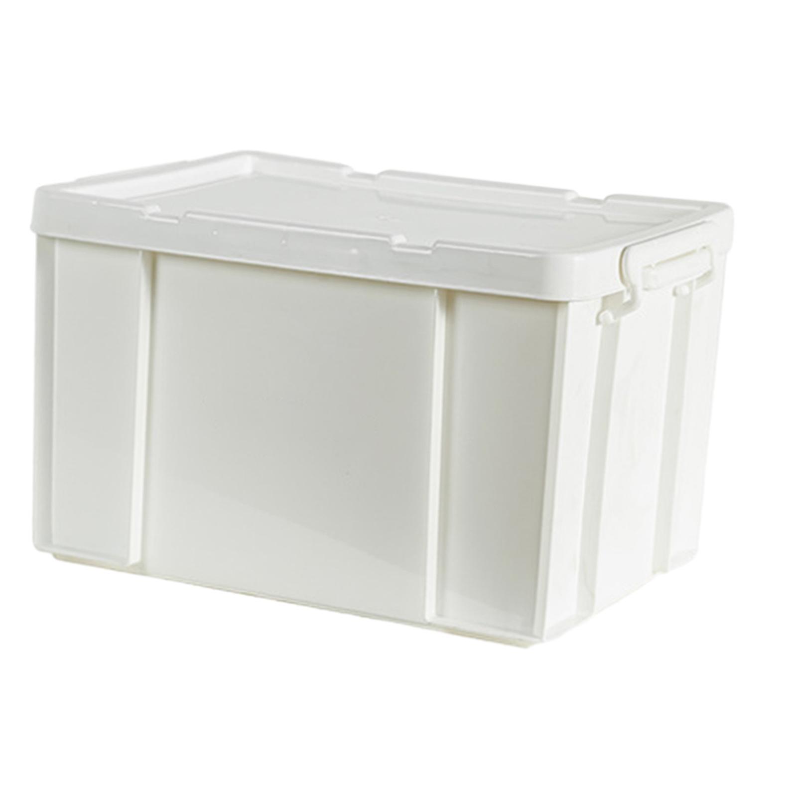 Industrial Tote Bin Stackable Storage Containers for Shelf Toys Moving House