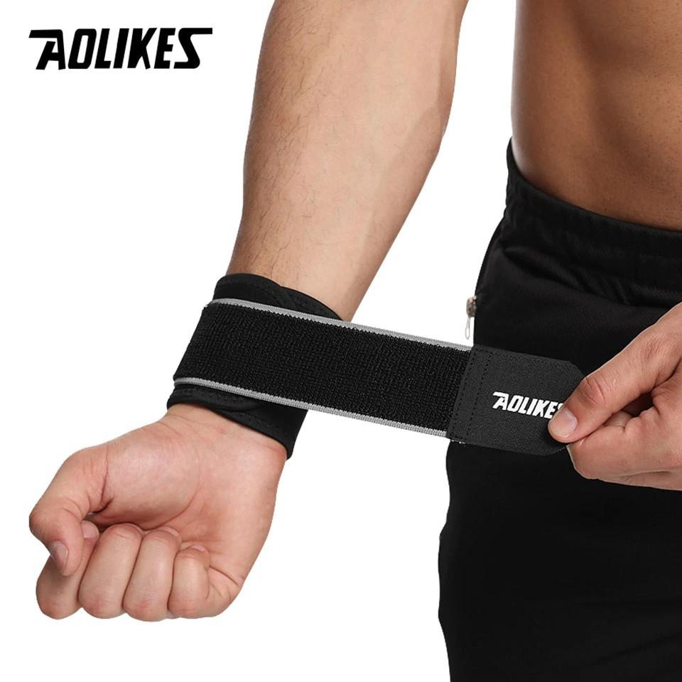 Băng quấn bảo vệ cổ tay AOLIKES 7938 bảo vệ tối đa khi chơi thể thao Sport wrist support Băng cổ tay HW-7938 magic