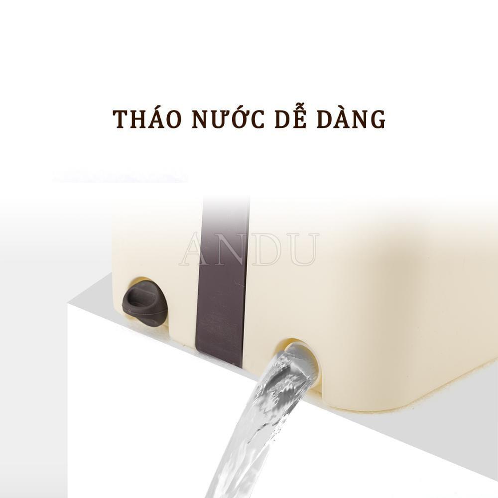 Bộ Lau Nhà Tự Vắt Thông Minh, Bộ Cây Lau Nhà Kèm Theo Thùng Và 2 Tấm Vải Lau