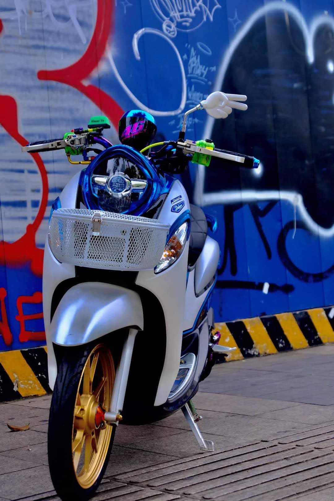 Rổ xe scoopy 110 đời 2016-2021