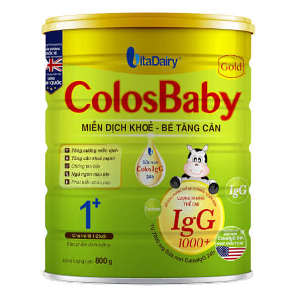 Sữa non COLOSBABY GOLD 1+ (800G)