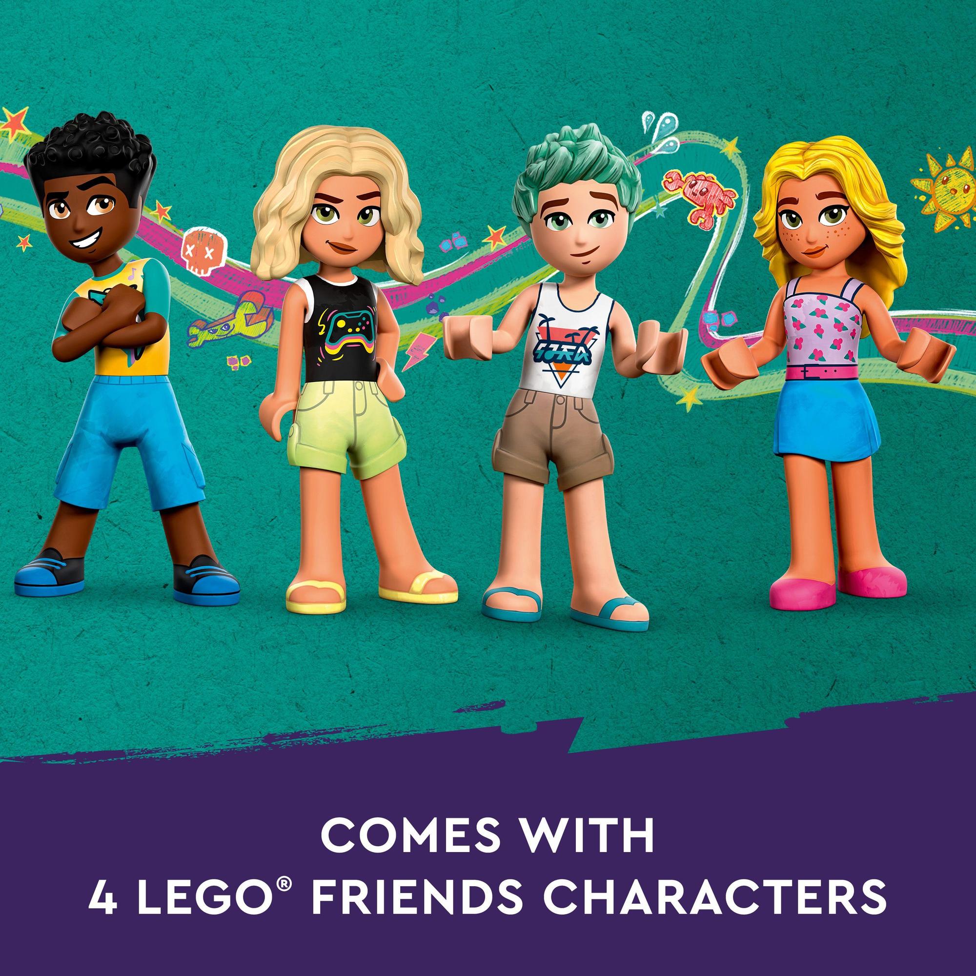 LEGO Friends 41737 Đồ chơi lắp ráp Công viên giải trí ven biển