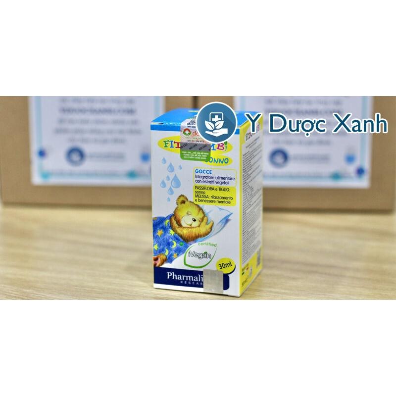 Phòng Khám, Nhà Thuốc - FITOBIMBI SONNO 30ml của Ý, Siro ngủ ngon cho bé - Y Dược Xanh