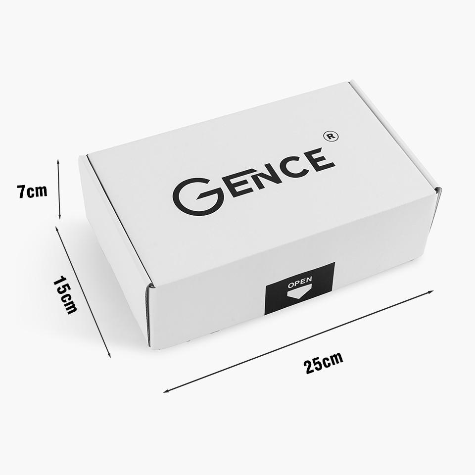 Hộp Đựng Ví Da Cầm Tay Clutch Nam GENCE HQ04 Size Vừa Chất Liệu Bìa Carton Cứng Cáp