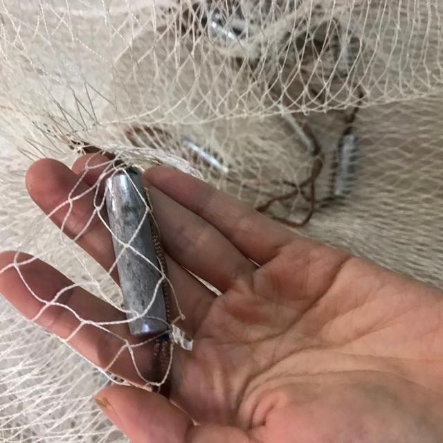 Chài dù trắng chân đúc 3 kg