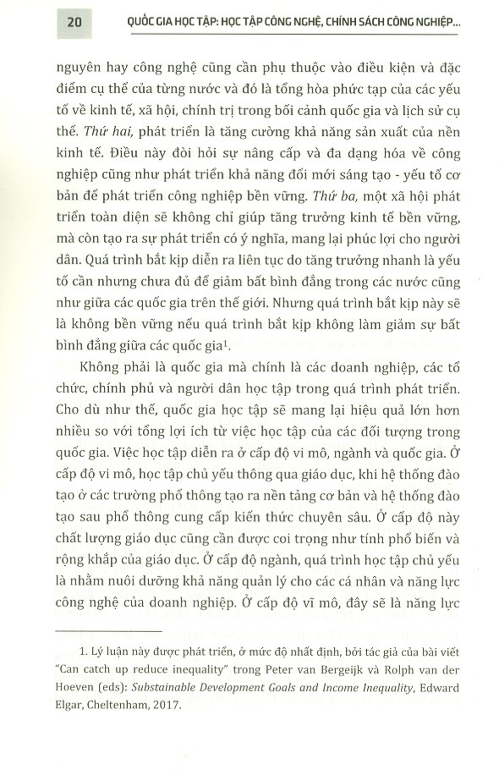 Quốc Gia Học Tập - Học Tập Công Nghệ, Chính Sách Công Nghiệp Và Bắt Kịp Thành Công (Bản in năm 2020)