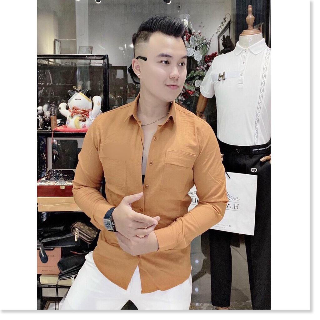 ÁO SƠ MI NAM TAY DÀI SIÊU ĐẸP , NGẦU , CHẤT CHO ANH EM KME FASHION