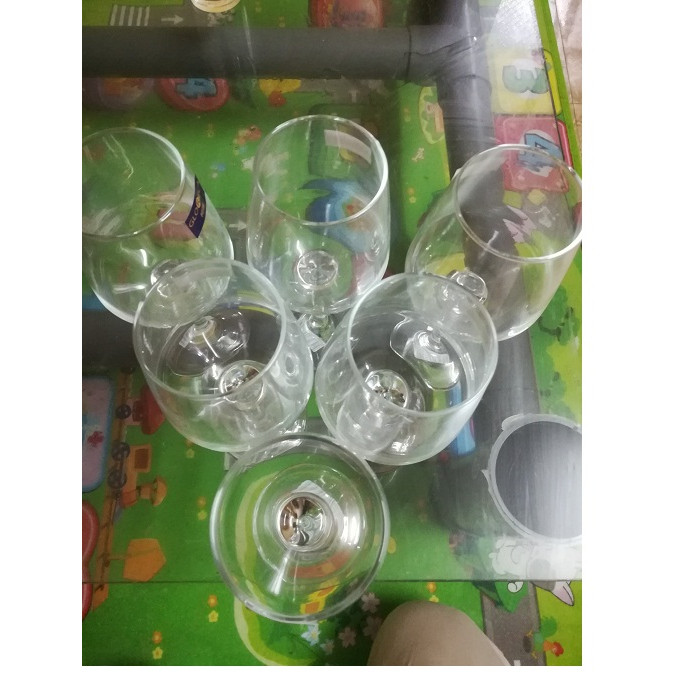 Bộ 6 ly rượu vang TH