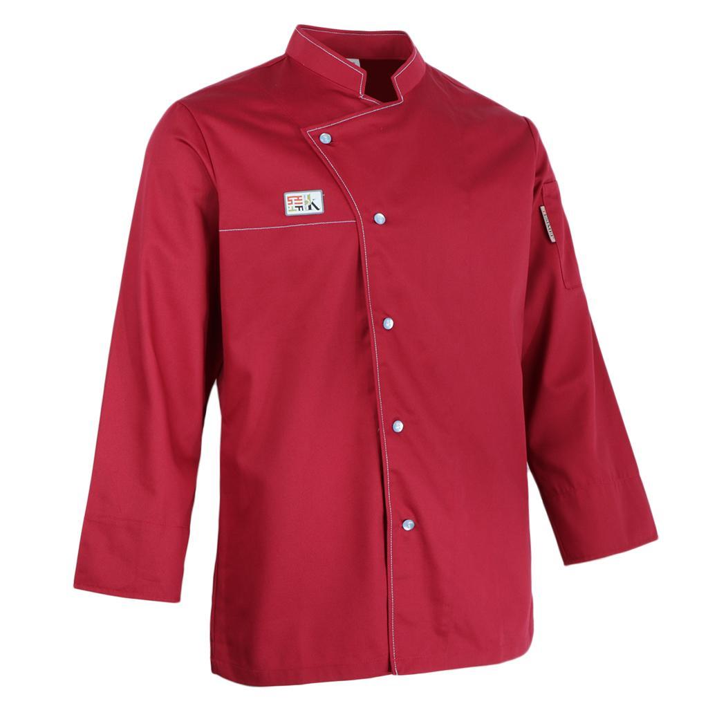 Chef Jackets Long Sleeves Coat Chef Uniforms Hotels Restaurants Work Apparel