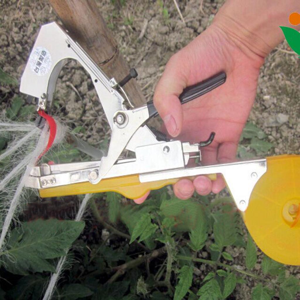 10 Rolls Red Sturdy Stretch Tie Tape 82ft Plant Garden In/Outdoor Decor