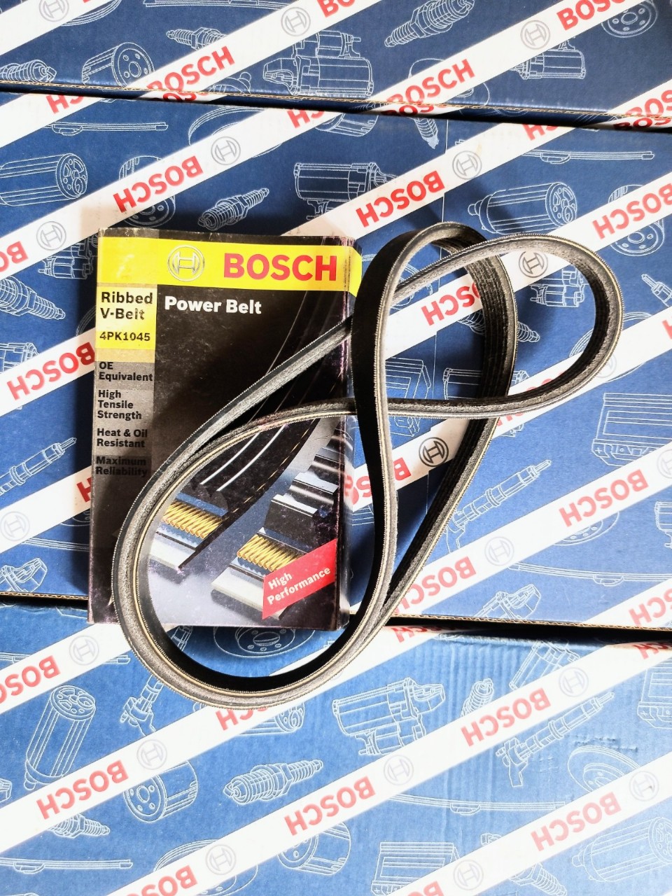 Dây Curoa Điều Hòa Kia Spectra, Suzuki APV 2012, Carry Pro - Bosch 4PK1045