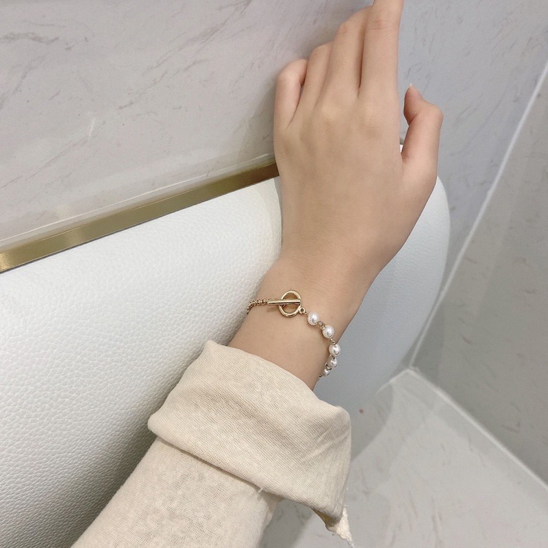 Dây chuyền vòng cổ phối ngọc - vòng tay phối ngọc kiểu hàn quốc
