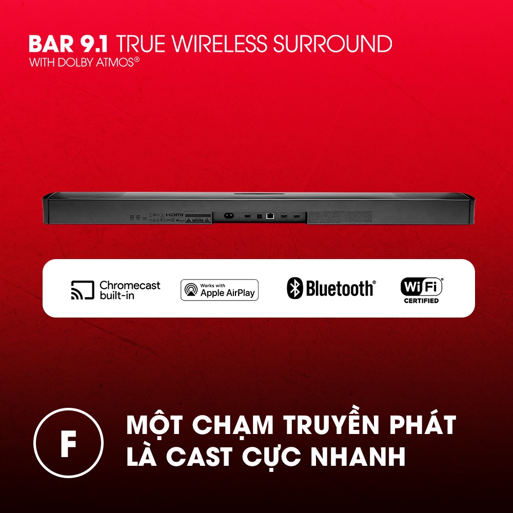 Loa Thanh JBL Soundbar 9.1 - Hàng Chính Hãng PGI