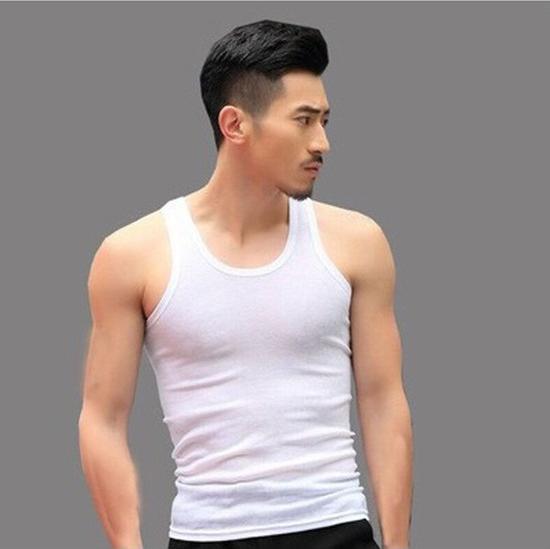 Áo Ba Lỗ Nam Vải Bông Cotton Thể Thao Thấm Hút Mồ Hôi Thoáng Mát ABL01