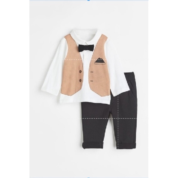 Set công tử HM US/UK/JAPAN size 6-9m đến 3-4y
