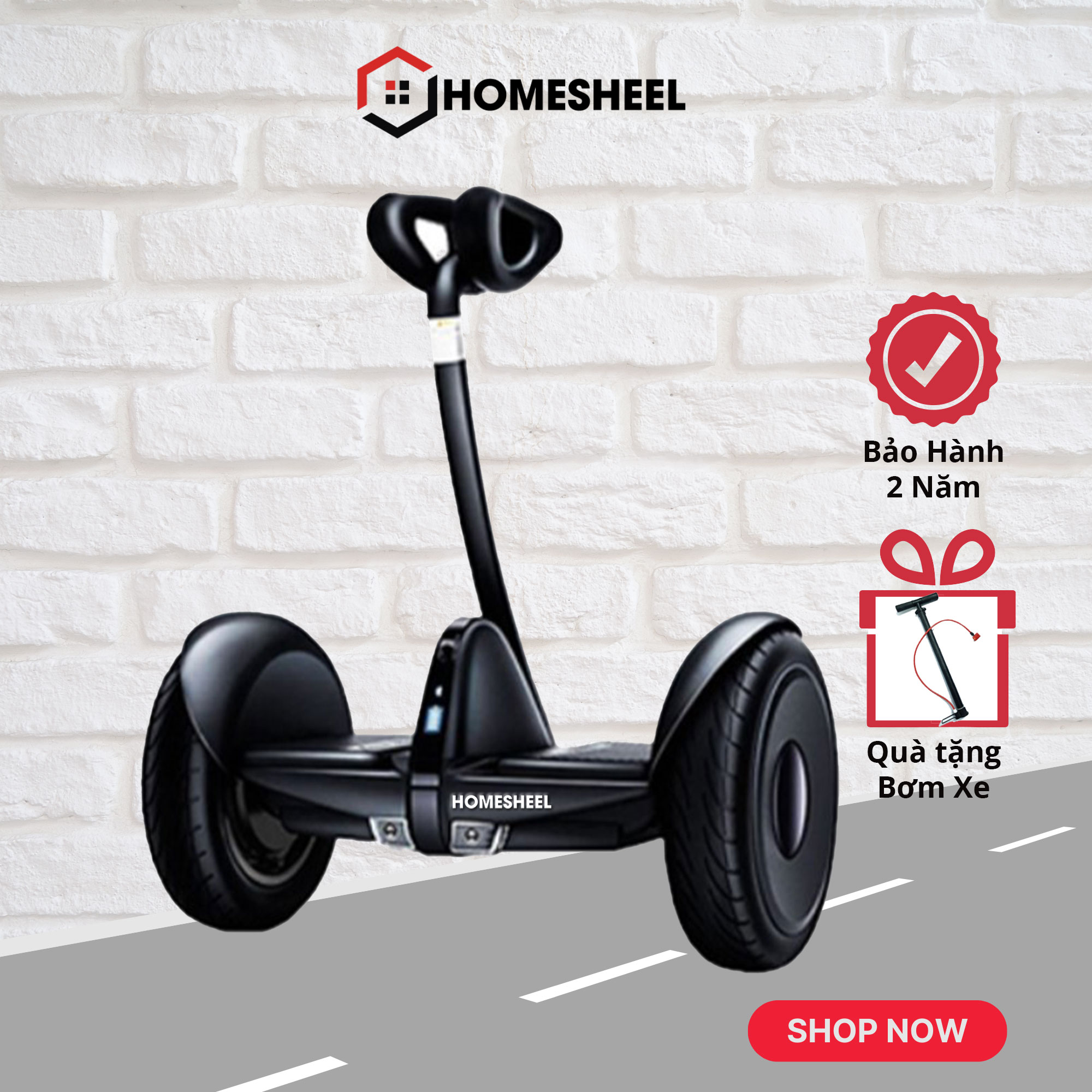 Xe điện cân bằng Homesheel Ninebot USA chính hãng bảo hành 2 năm