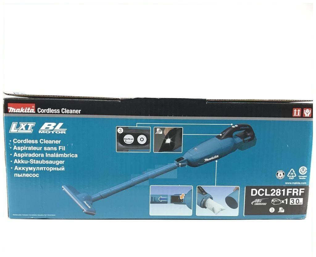 MÁY HÚT BỤI DÙNG PIN 18V MAKITA DCL281FRF - HÀNG CHÍNH HÃNG