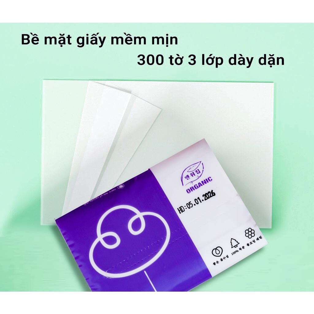 Thùng 30 gói giấy lụa organic mềm mại siêu dai