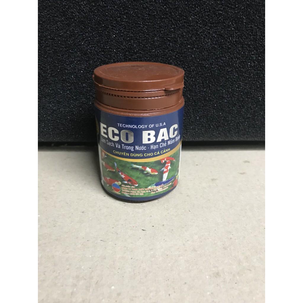 Men vi sinh cho hồ cá Koi Eco bac- Men vi sinh hỗ trợ phân hủy chất thải, giảm thiếu khí độc