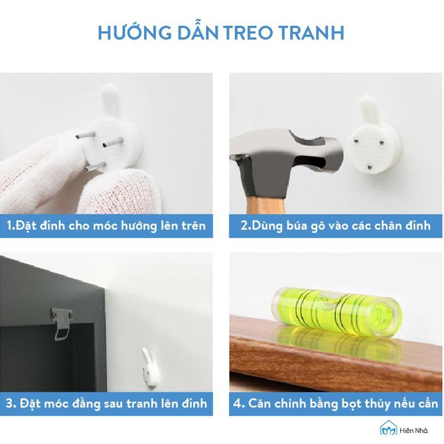 Bộ 3 tranh thư pháp chữ “Tâm Nhẫn Đức”