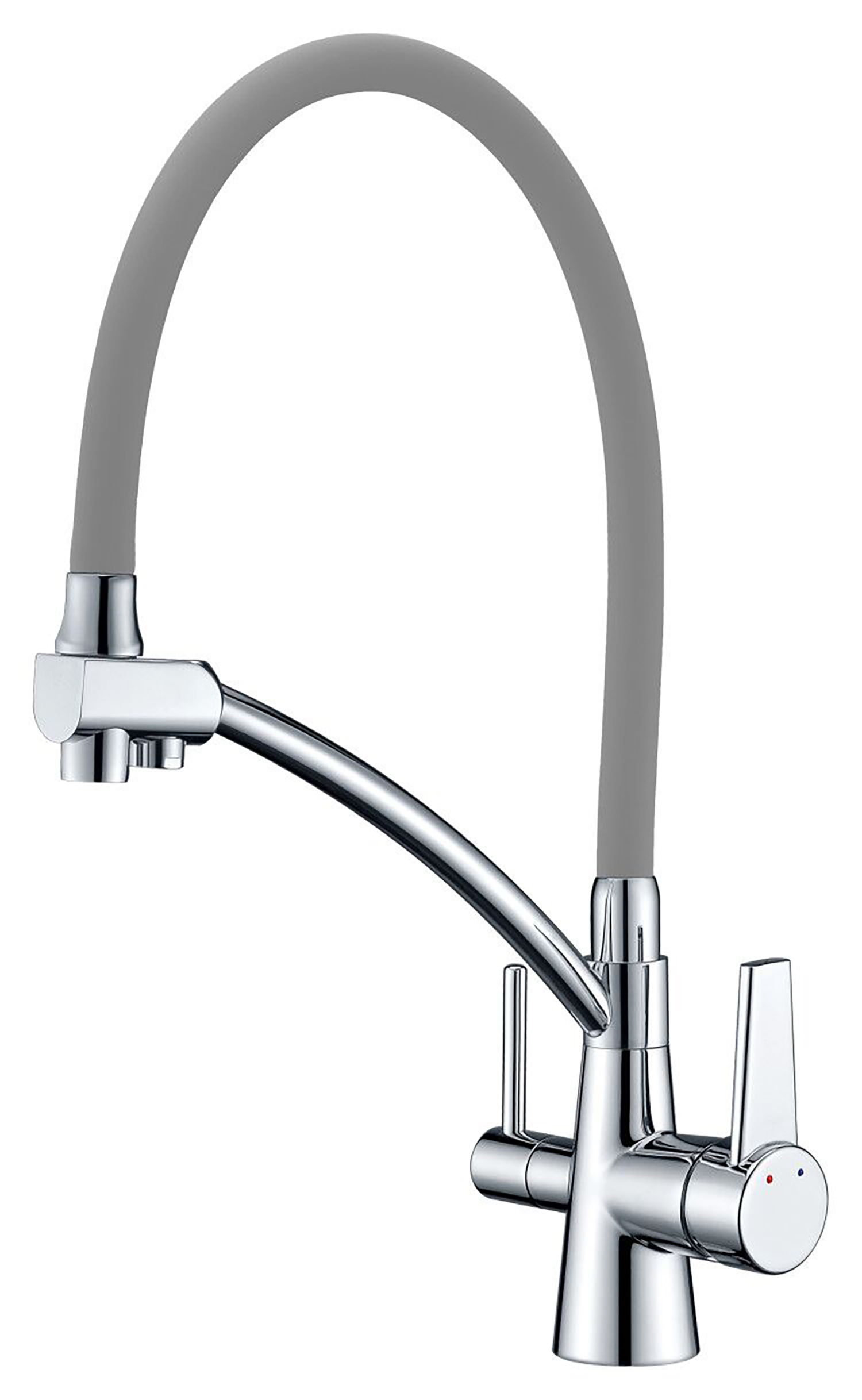 VÒI BẾP CAO CẤP 3 ĐƯỜNG NƯỚC TÍCH HỢP RO NHẬP KHẨU NGA GAPPO G4398-17 - HÀNG CHÍNH HÃNG