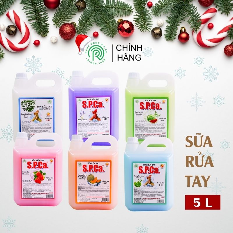 Nước Rửa Tay S.P.Ca 5 Lít - Lavender