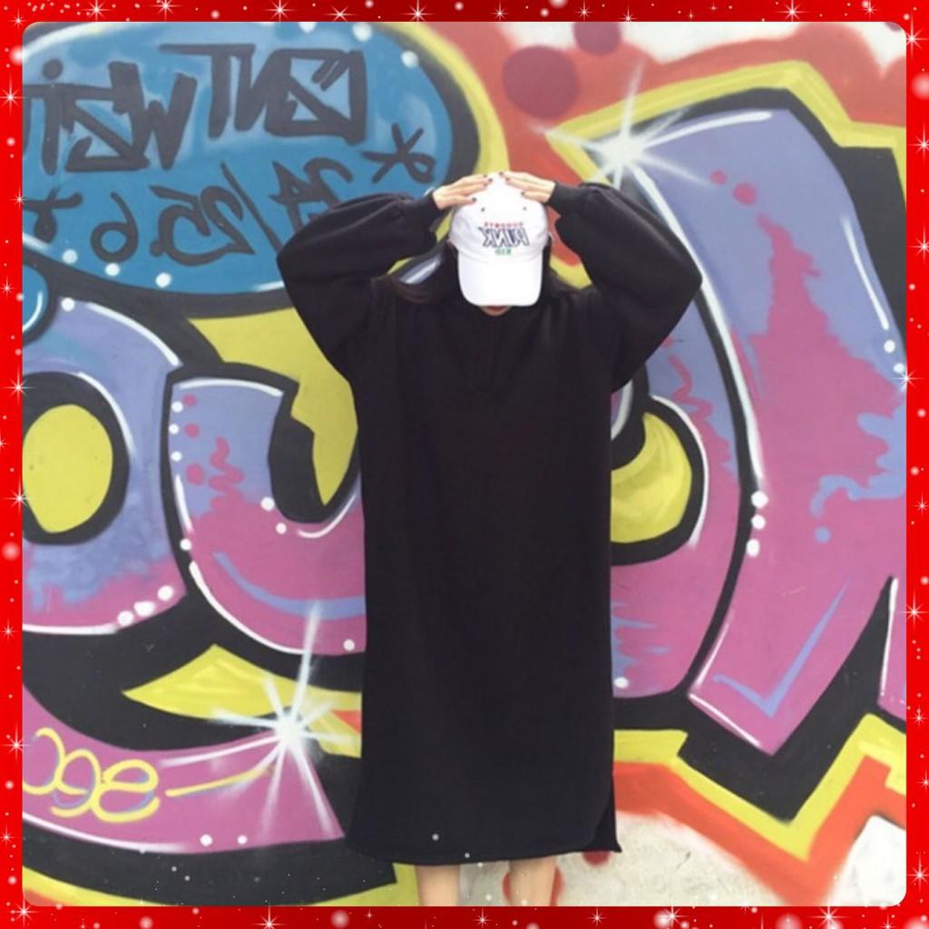 Hoodie dài phong cách Hàn quốc