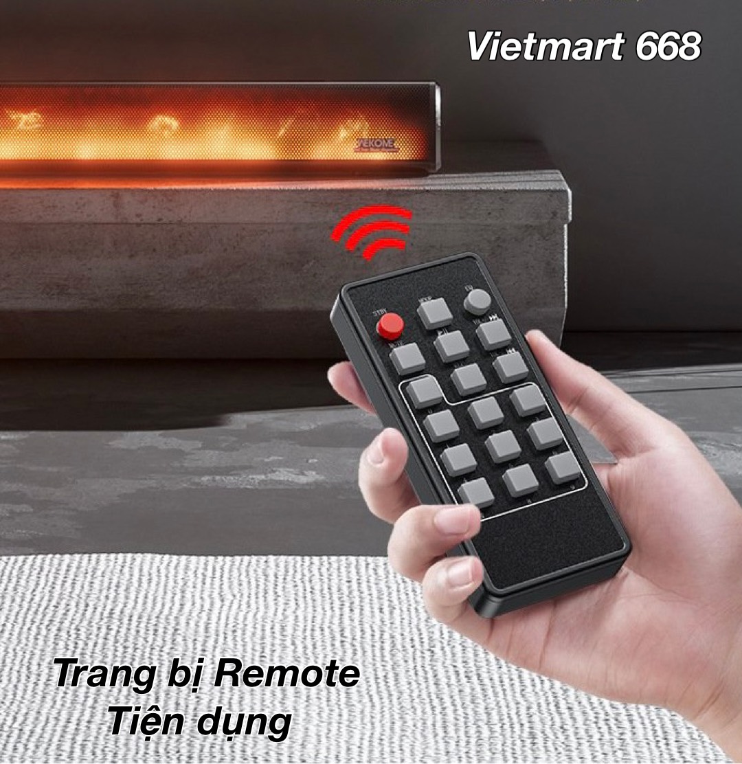 Loa Bluetooth WEKOME D57 - V5.3 Hỗ Trợ USB, Thẻ Nhớ, Jack 3.5 Kết Nối Tivi, Máy Tính, Thiết Kế Sang Trọng - Hàng Chính Hãng