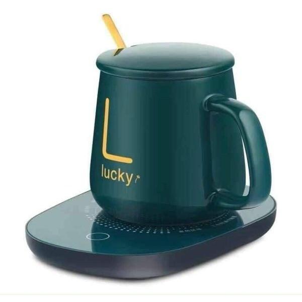 Bộ Cốc Và Đế Hâm Nóng Đồ Uống Thông Minh Lucky