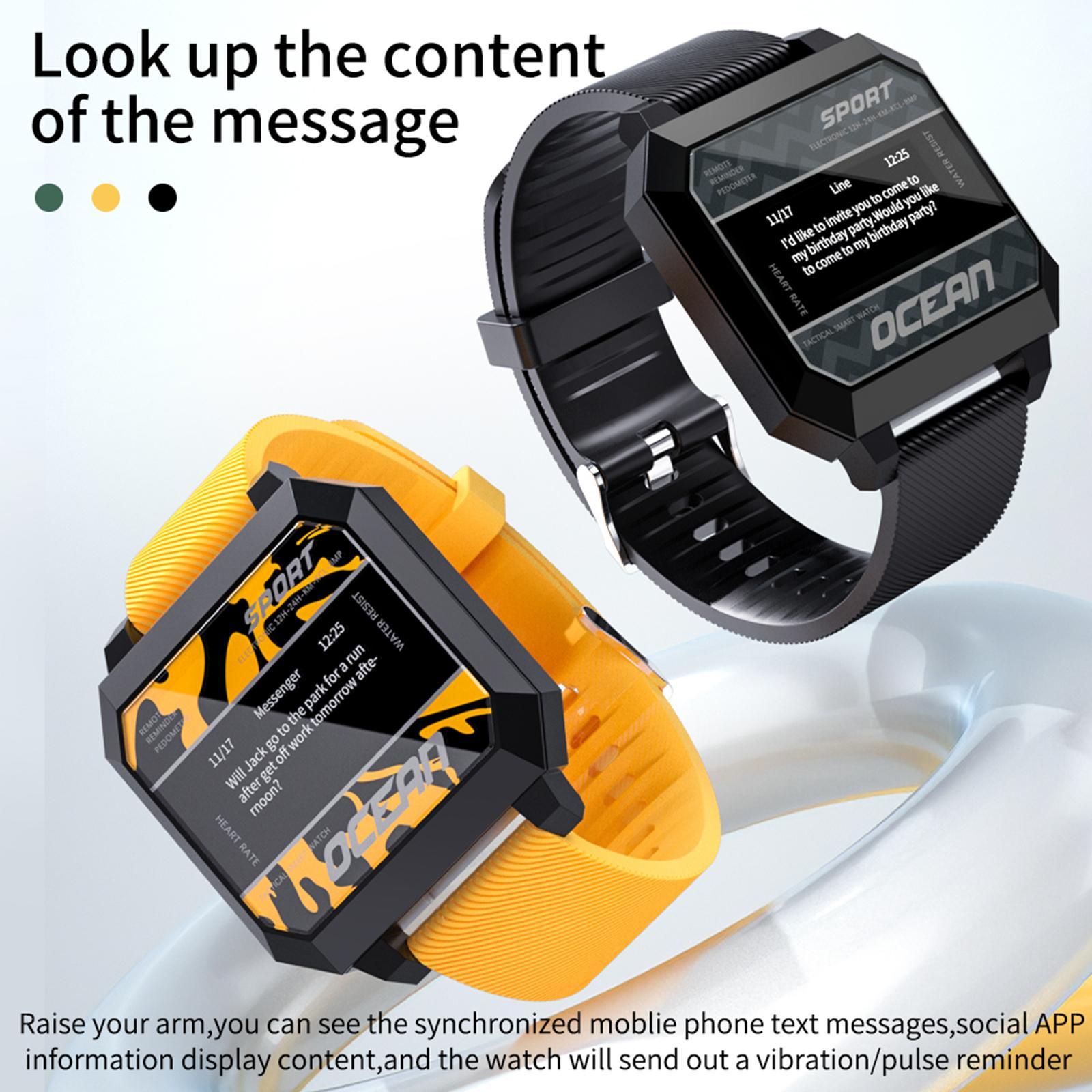 Smart Watch Smartwatch Birthday Gift Easy Operation Alarm Clock