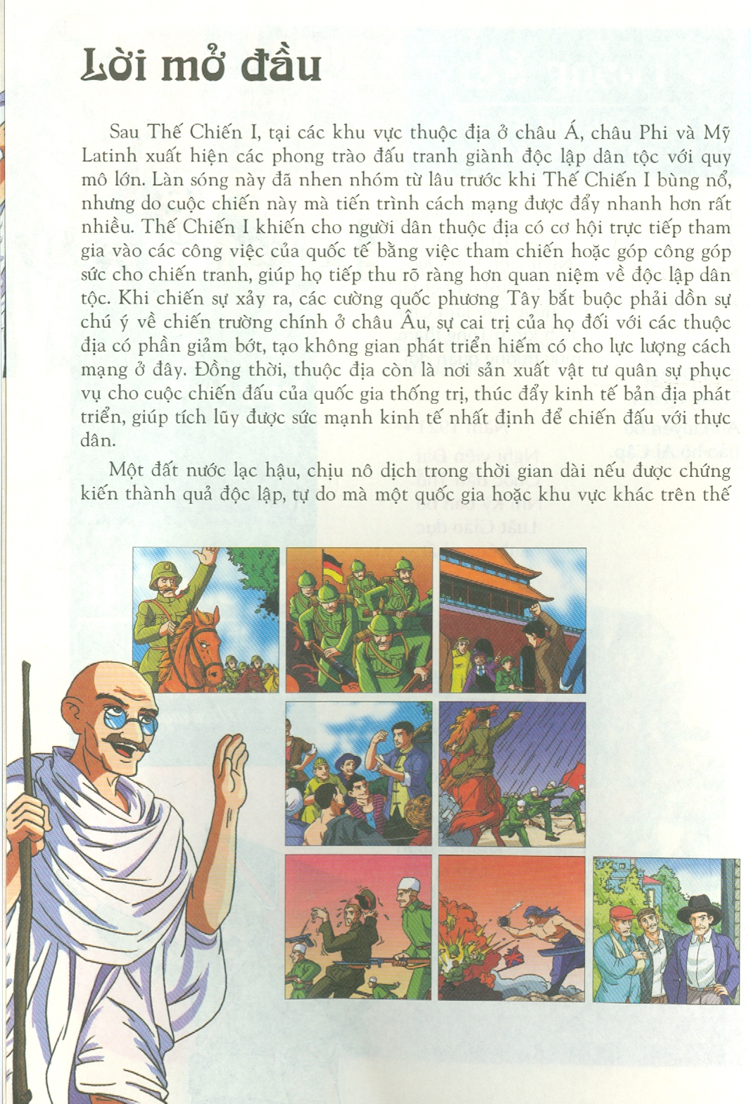 Lược Sử Thế Giới Bằng Tranh, Tập 15: Phong Trào Đấu Tranh Giành Độc Lập Dân Tộc (Bản in màu - Tái bản 2023)