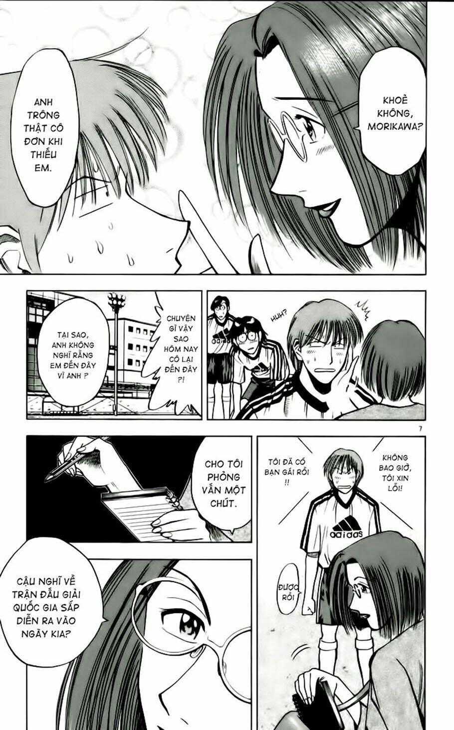 vũ điệu trên sân cỏ - fantasista chapter 51 7