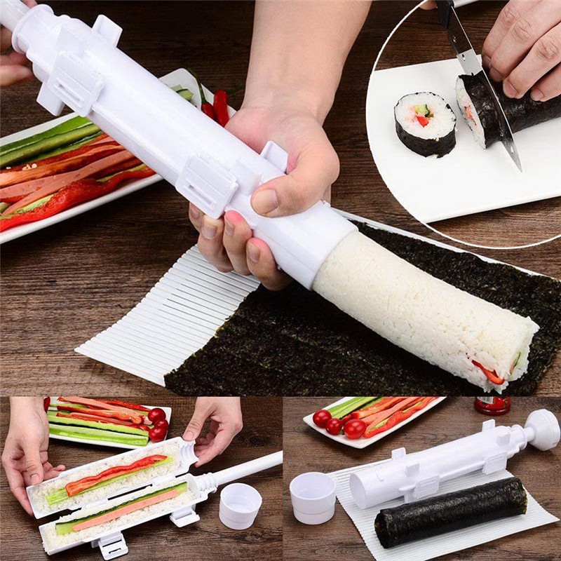 Dụng Cụ Làm Cơm Cuộn, Sushi - Ống làm kimbap, sushi, cơm cuộn tiện lợi - Henrysa