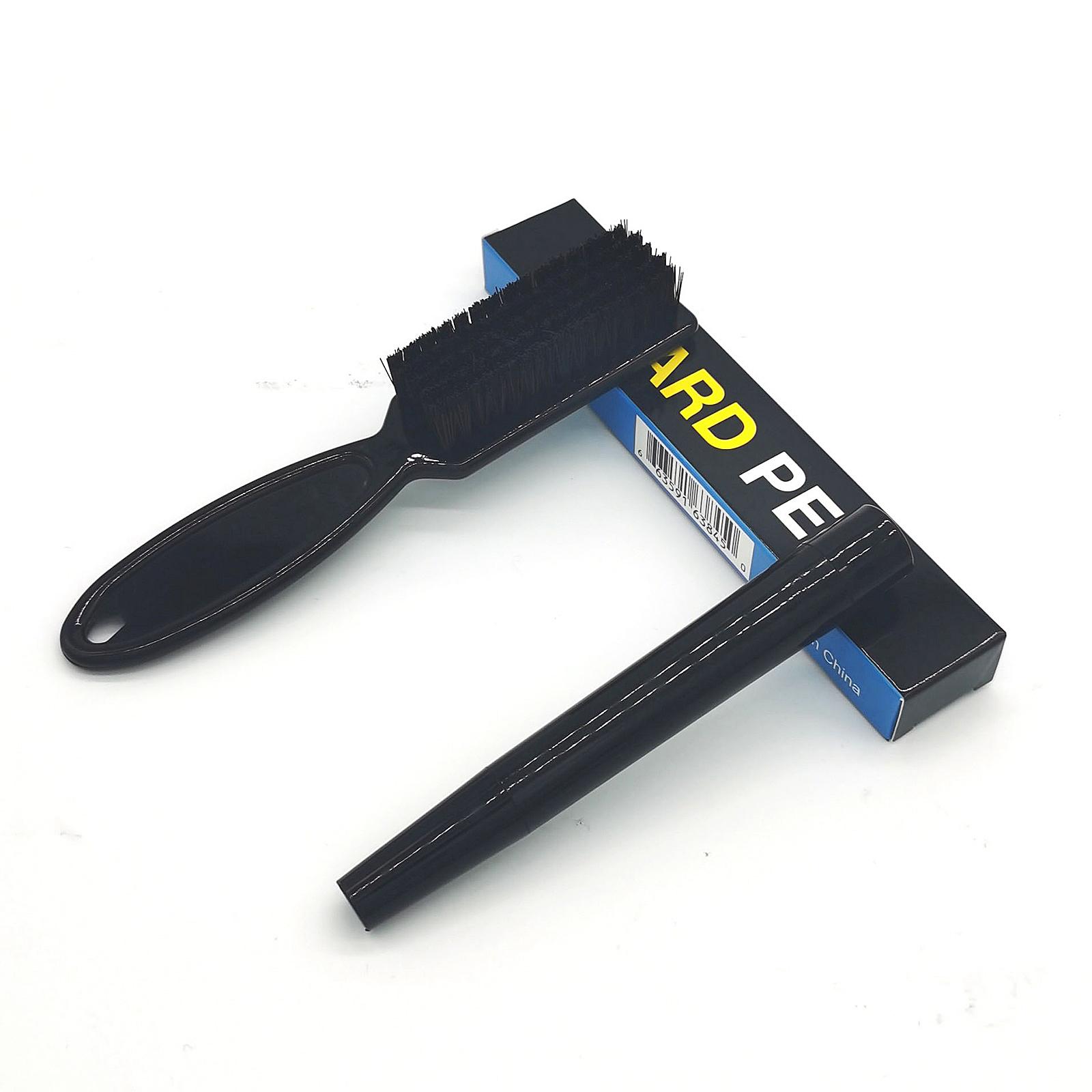 2xEyebrows Beard Pen Filler Beard Brush for Men Sweat Proof Black