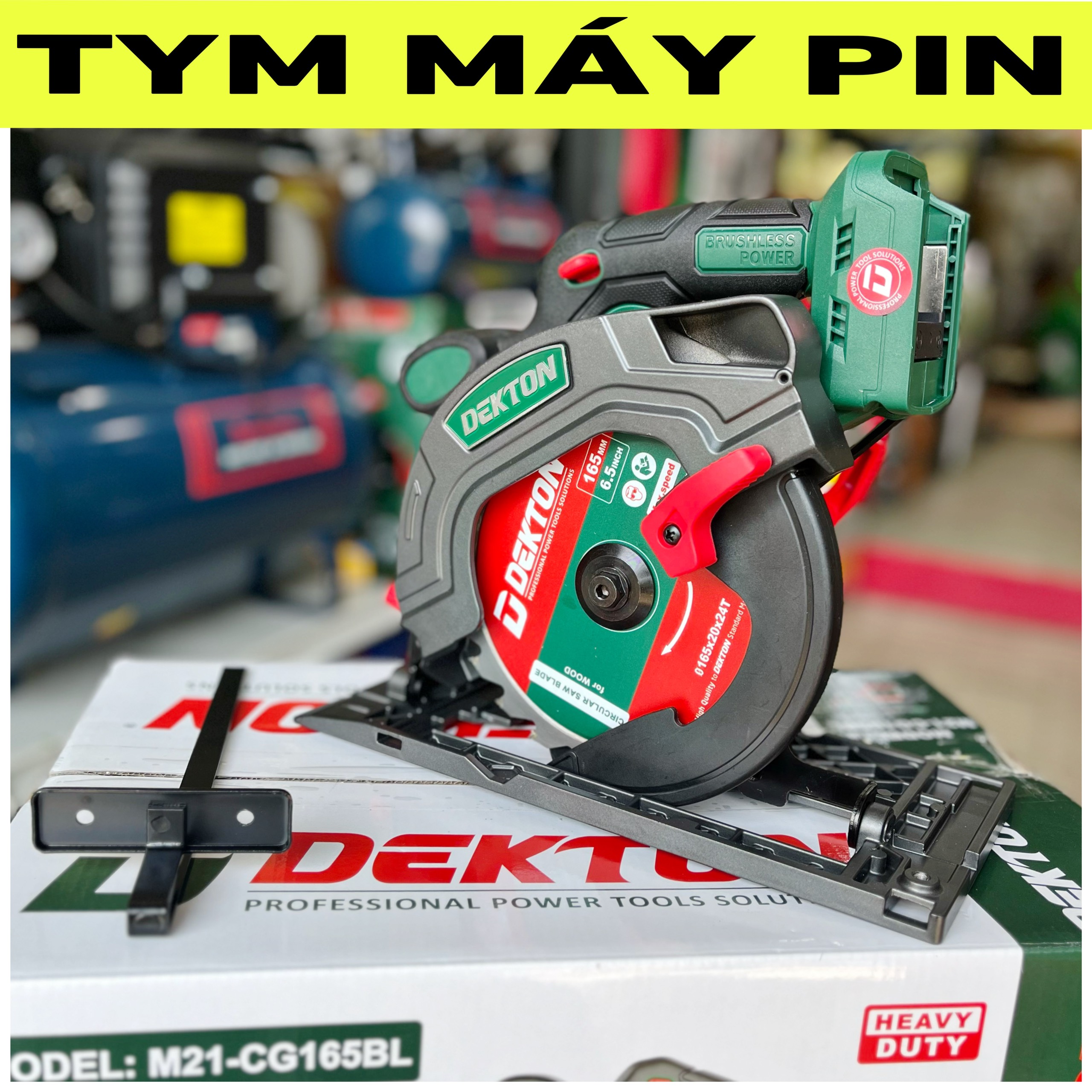 Máy cưa gỗ dùng pin 21v Dekton M21- CG165BL – TYM MAY PIN