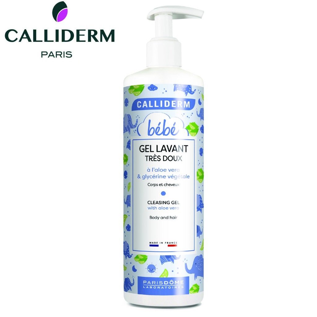 Gel Tắm Gội Trẻ Em Calliderm BéBé Cleasing Gel 500m